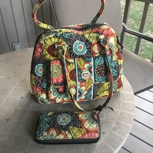 Vera Bradley bag and wallet